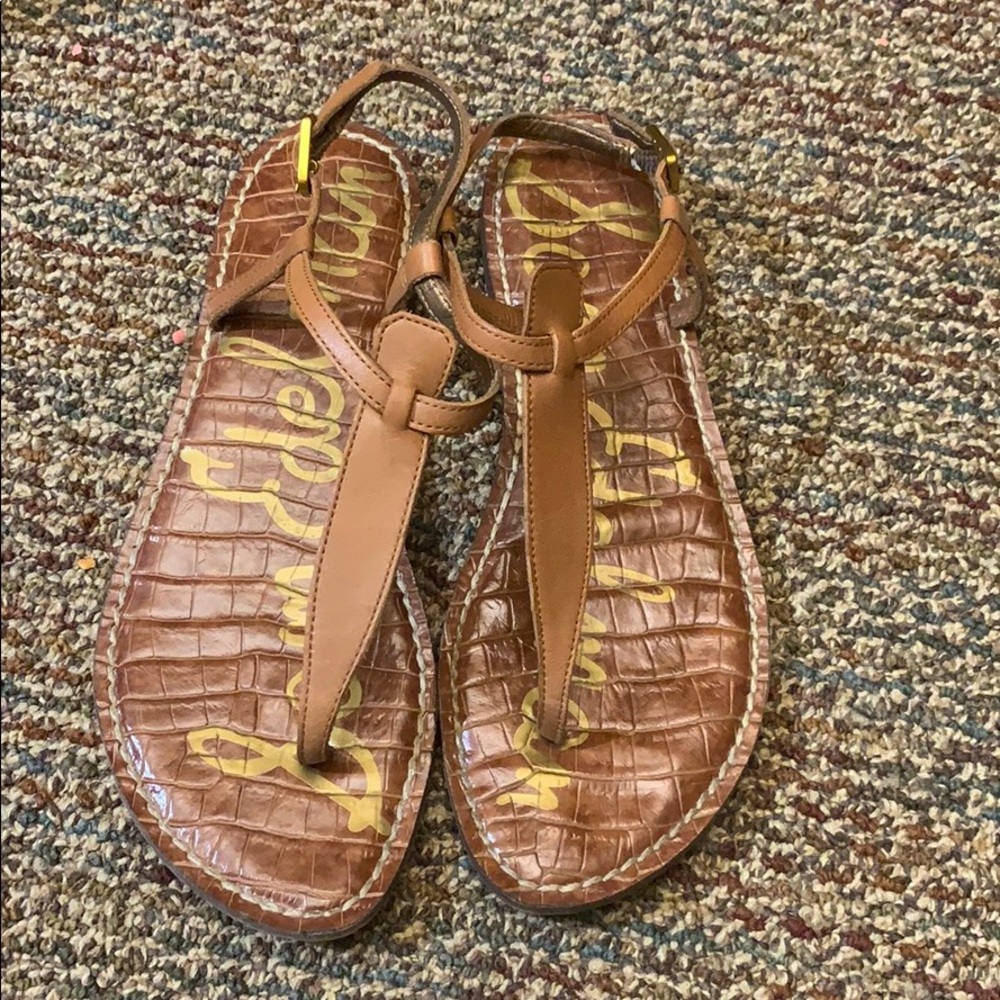 Sam Edelman Leather Gigi thong sandal